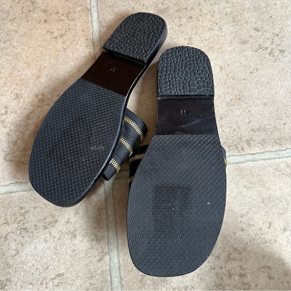 James Smith Zipper Open Toe Sandals Size 11 - Picture 5 of 5